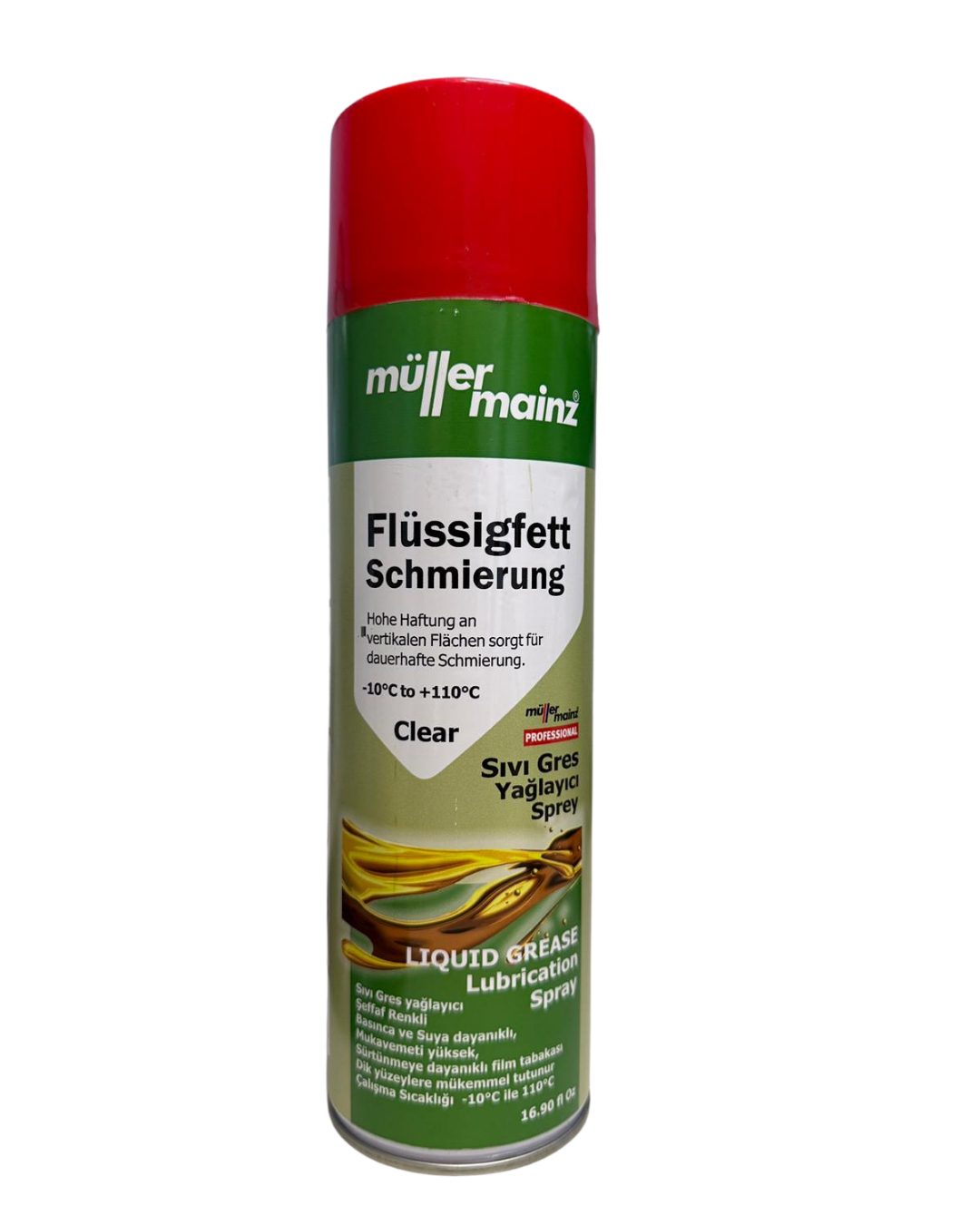 Müller Mainz Sıvı Gres Yağlayıcı Sprey 500Ml